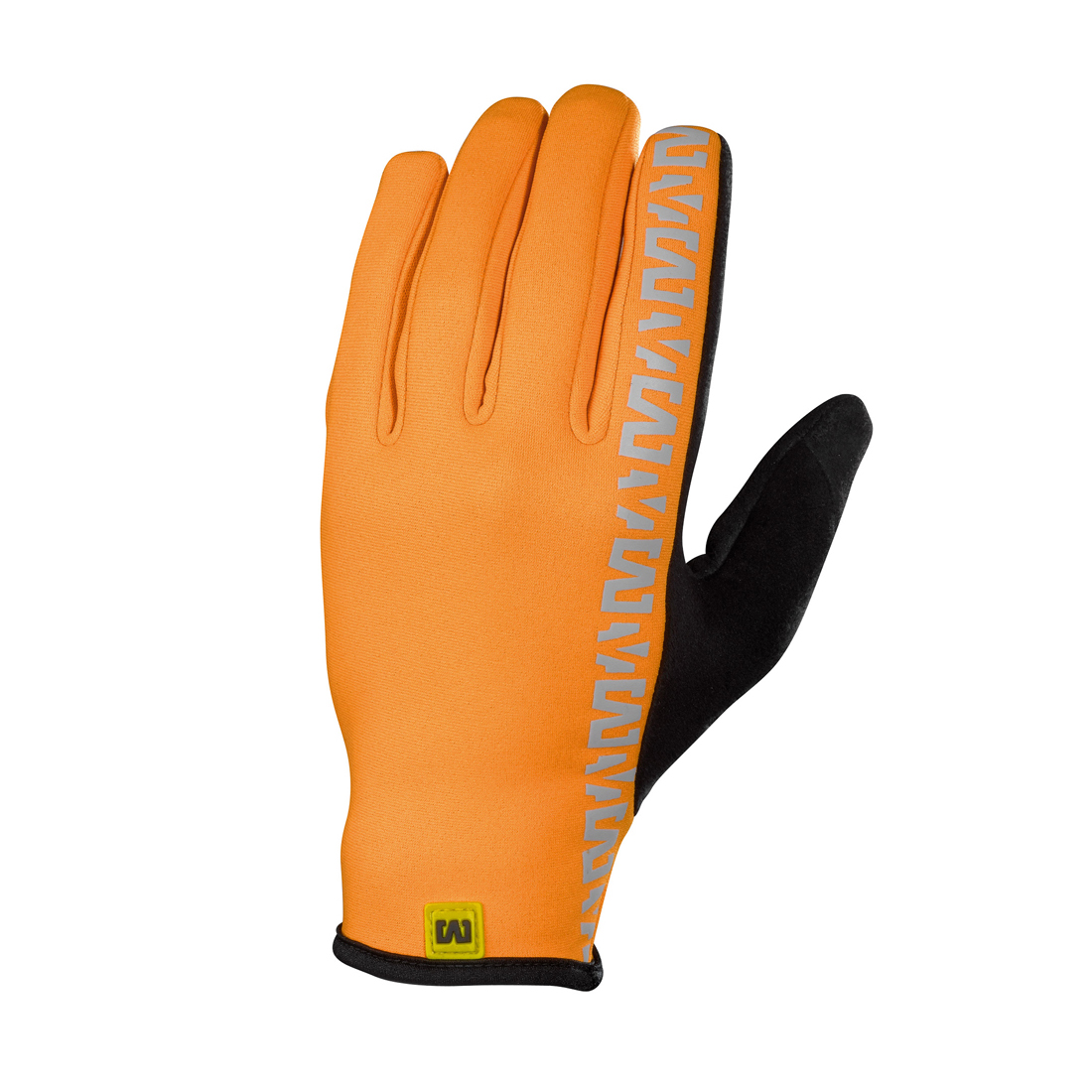 orange mtb gloves