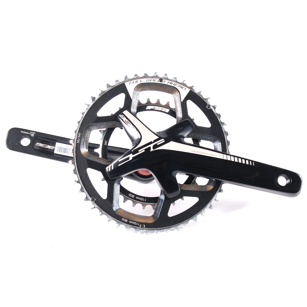 FSA Gossamer Pro 386EVO ABS Crankset 11-Speed 50/34T 175mm No BB