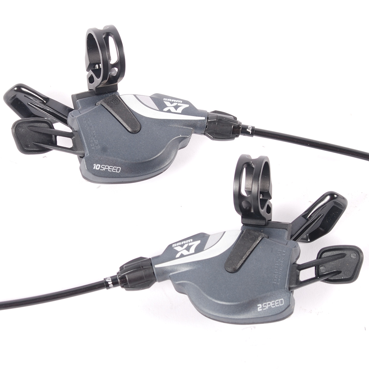 Sram X7 Mtb Shifter Set 2 X 10 Speed Trigger