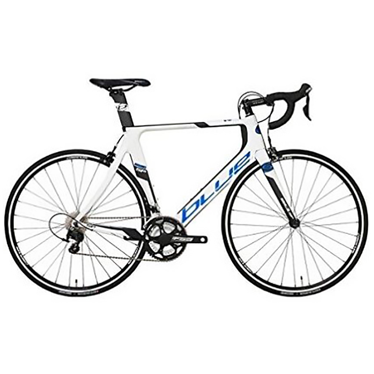 blue tri bike