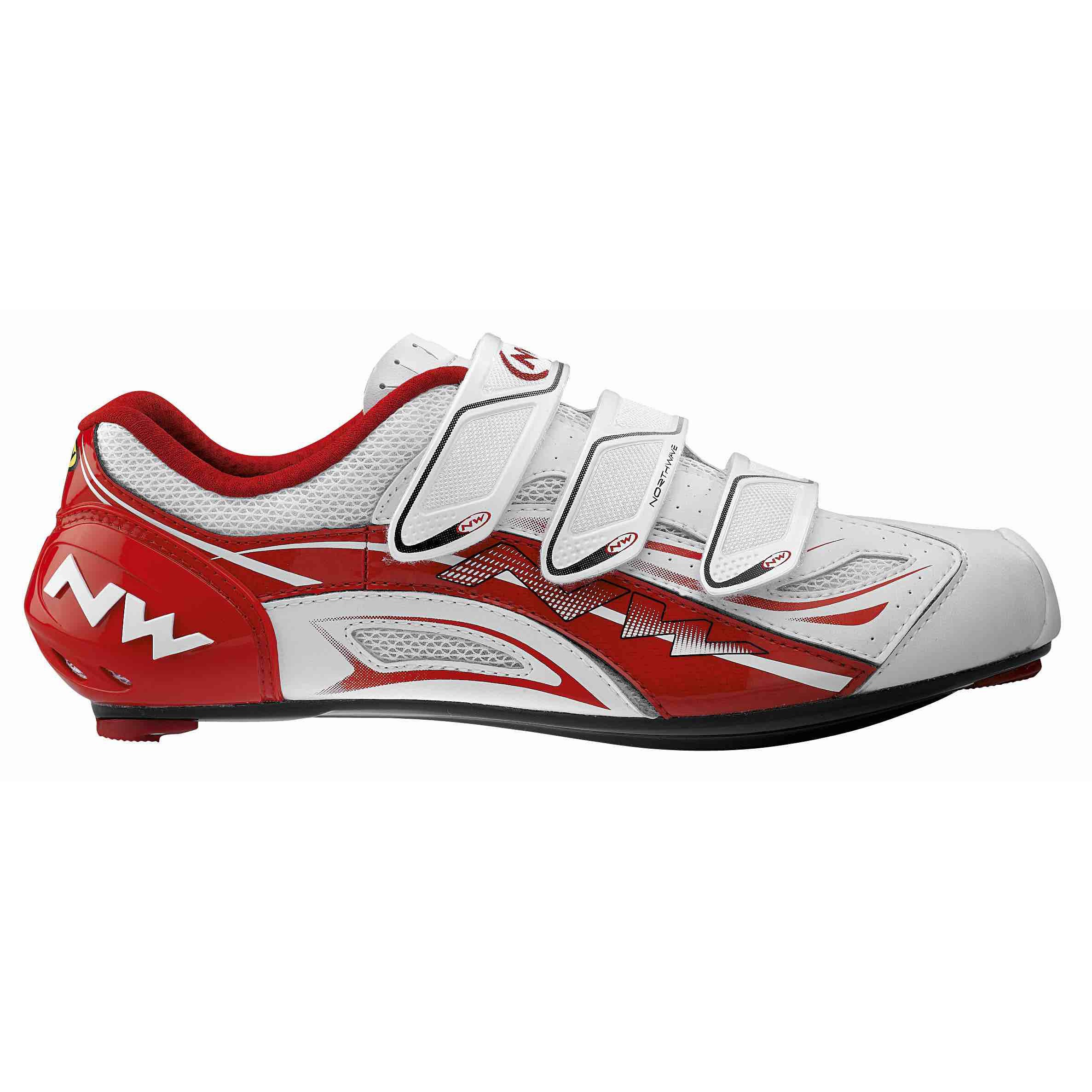 Northwave Typhoon EVO Men's Road Cycling Shoes Red/White EU 42
