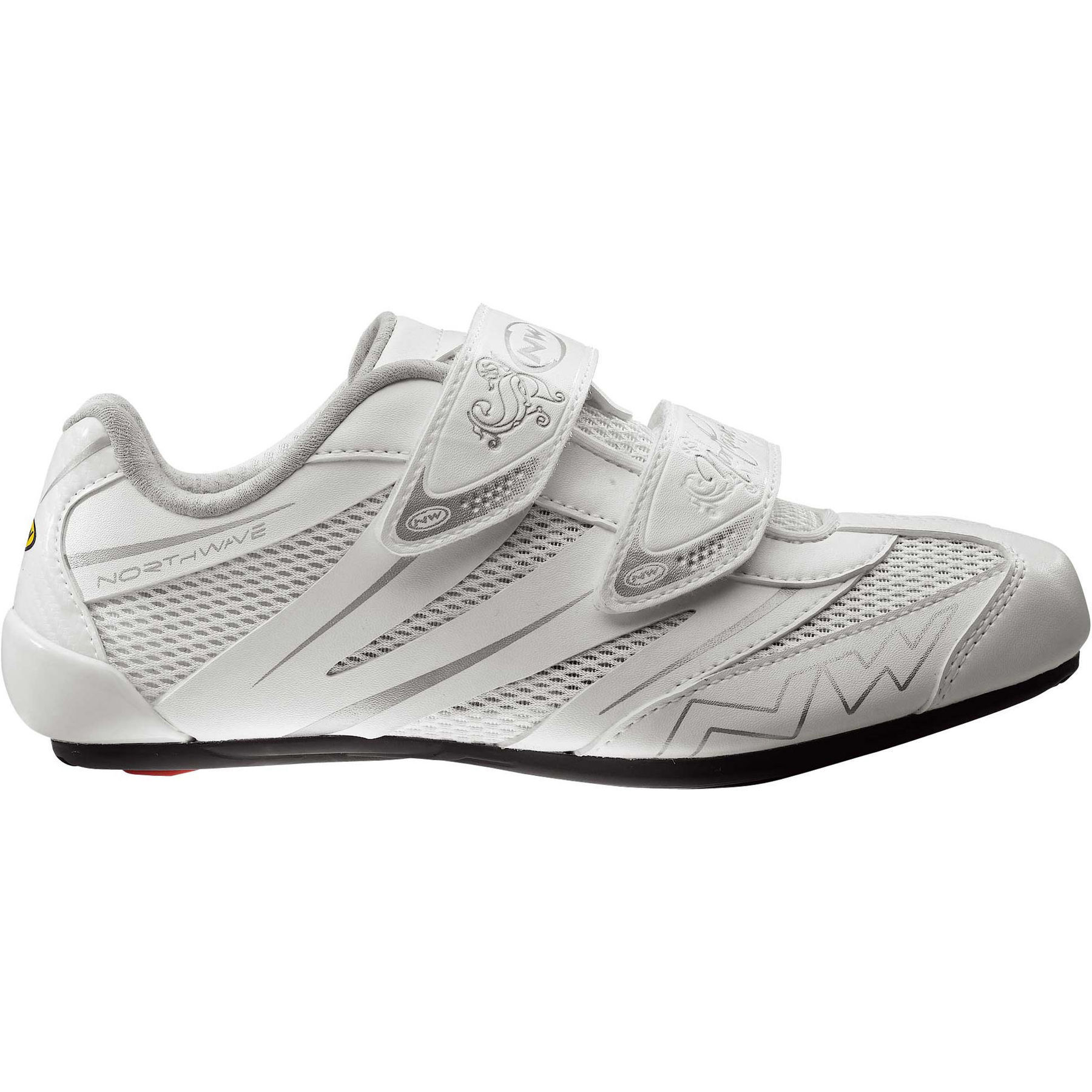 Northwave Eclipse Womens Road Cycling Shoe White Silver Size 42.5