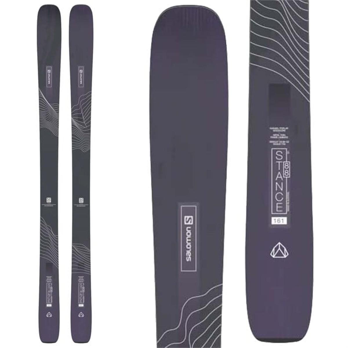 2023 Salomon Stance 80 Women's Skis w/ M10 GW Bindings, Alpine / Skis