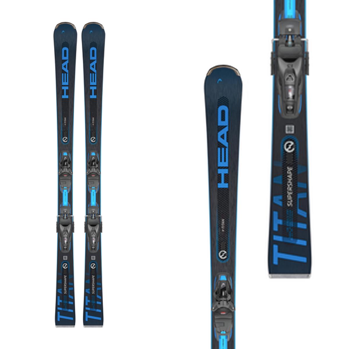 Head Supershape E-Titan Skis w/ Protector Pr 13 Gw Bindings 2025