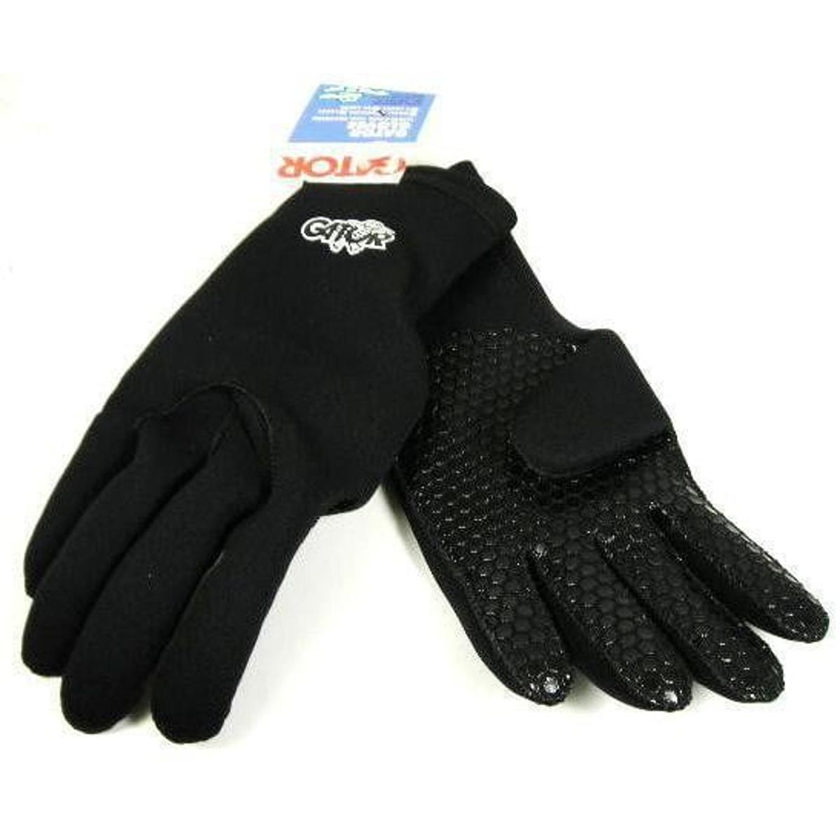 Gator Five Finger Neoprene Fleece-lined Cycling Gloves Small