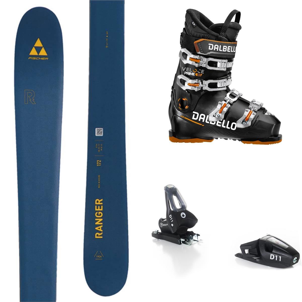 2024 Fischer Aspire SLR Pro Women's Ski w/ Nordica Cruise S Boots and Poles, Complete Alpine Ski Packages