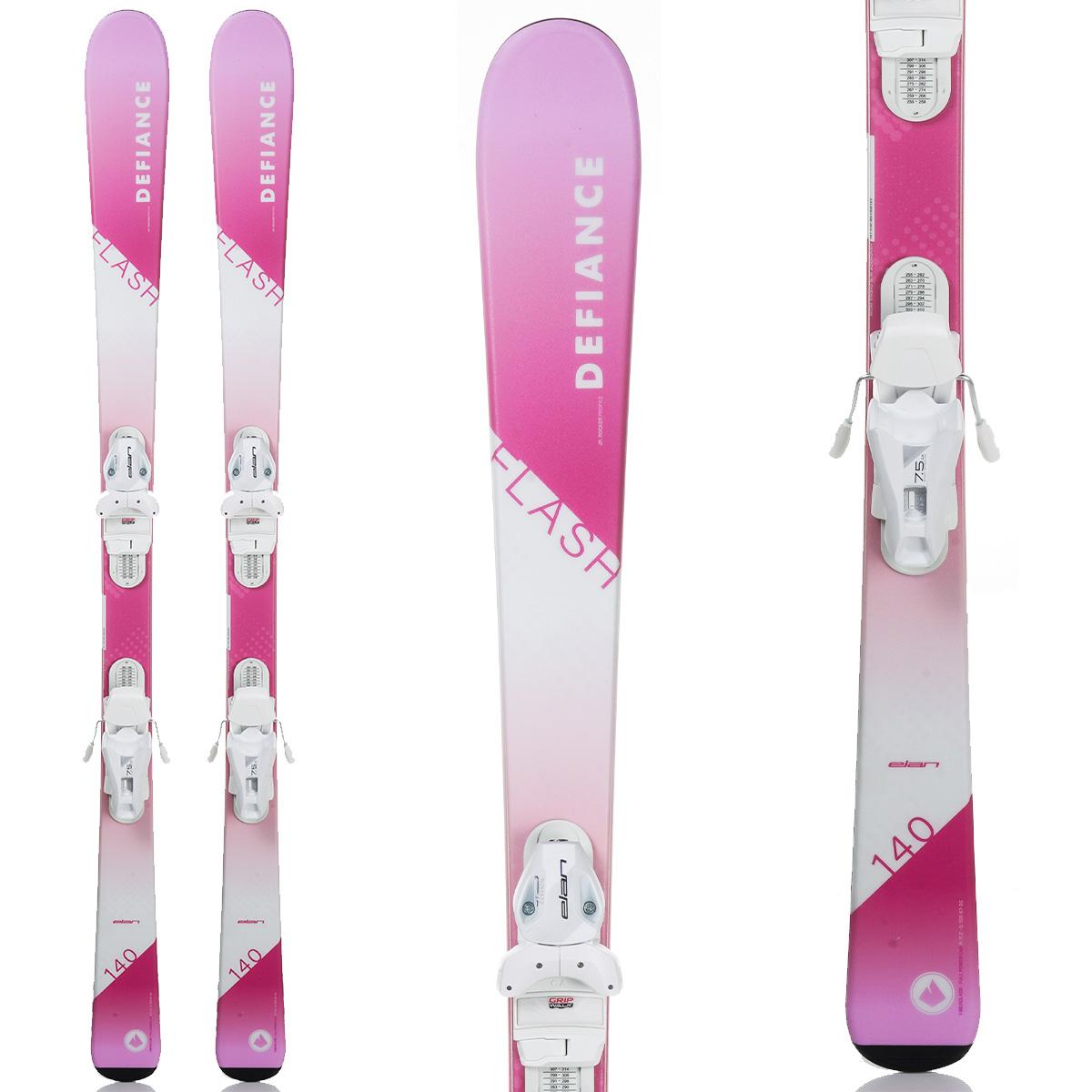 Defiance Flash Pink 140cm Skis 2023