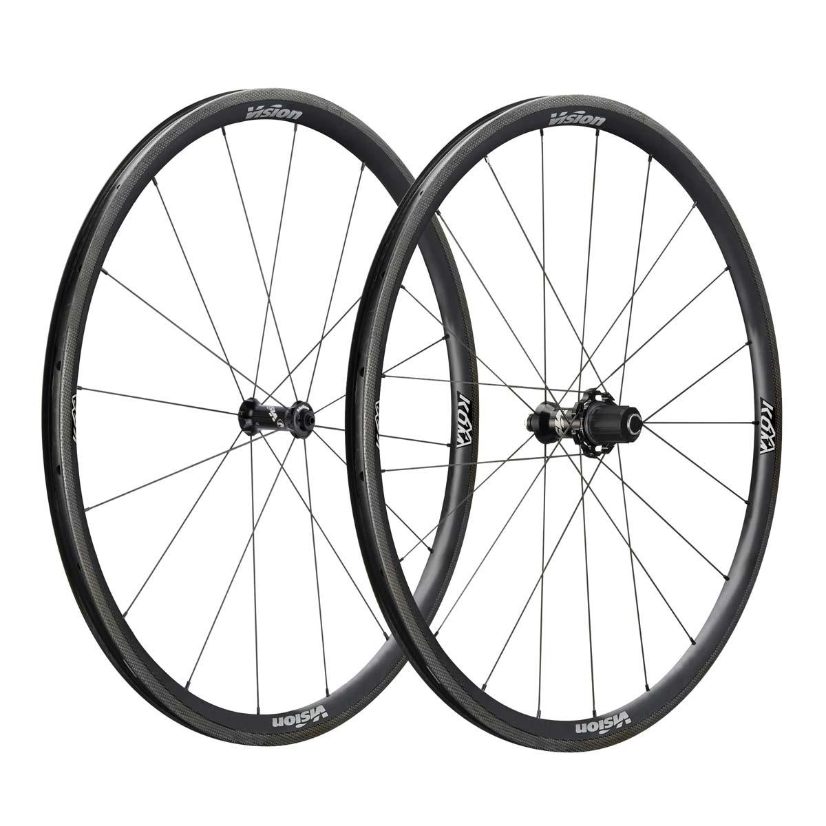 Vision kom tl clincher hot sale wheelset