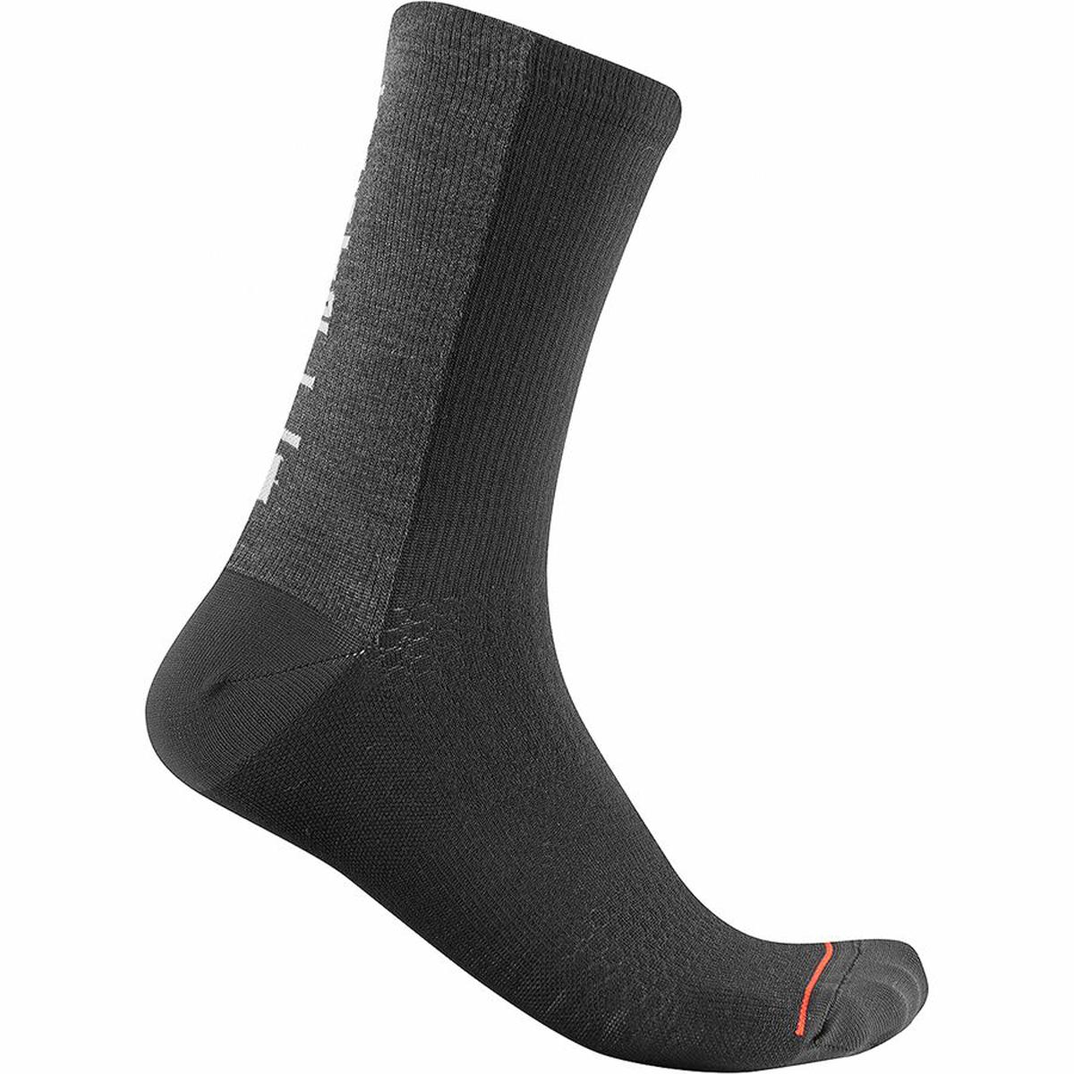 Castelli Bandito Wool 18 Sock Black 2Xl