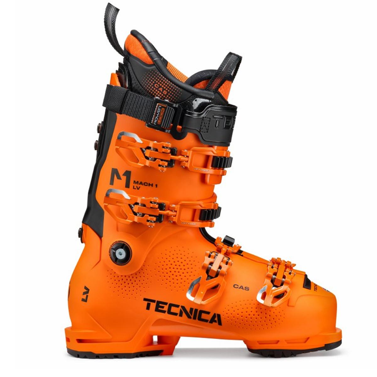 Tecnica Mach1 Lv 130 Alpine Ski Boots Ultra Orange 25.5 2024