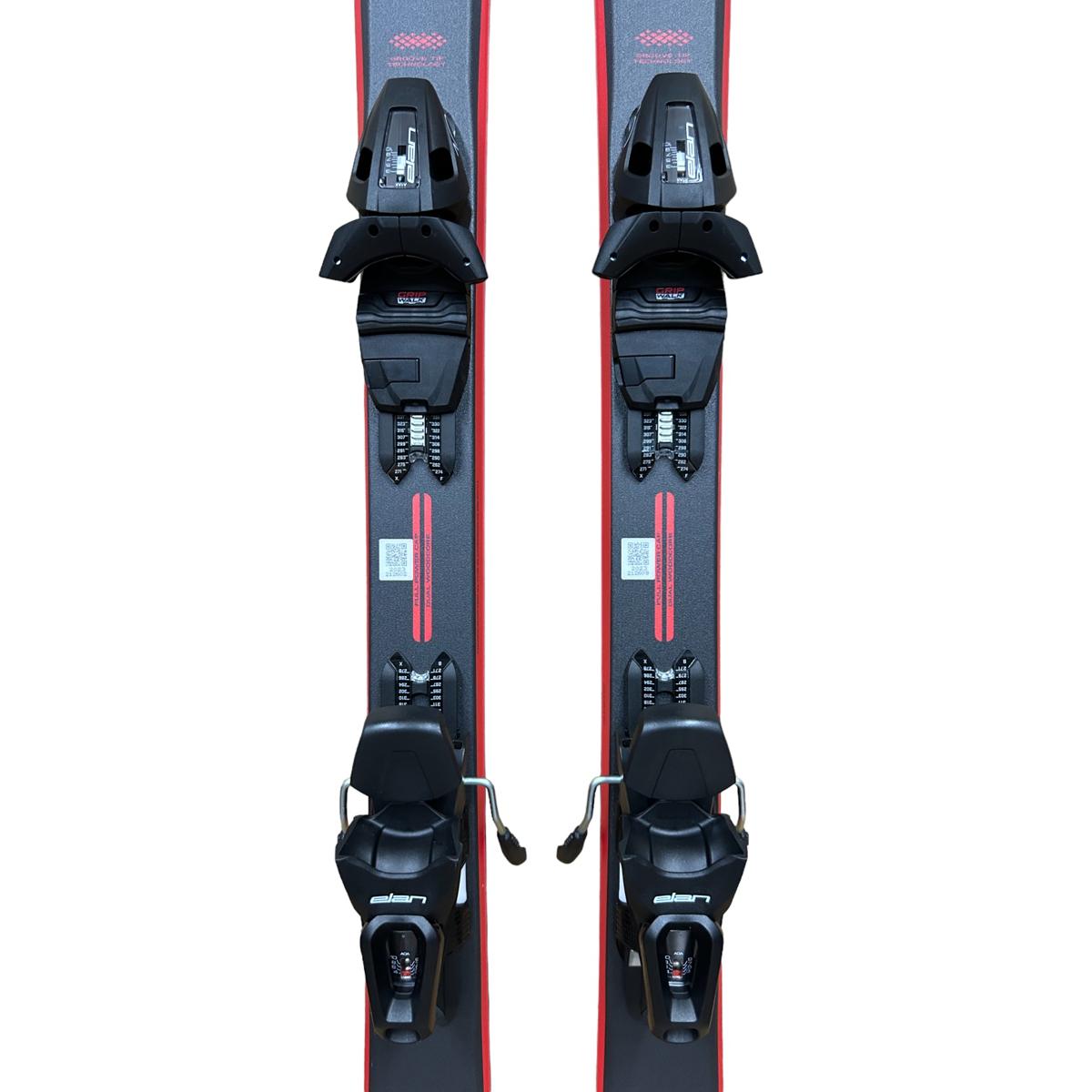 Elan Truflex LS EL 10.0 Black/Red System Skis 2024 | Level Nine Sports