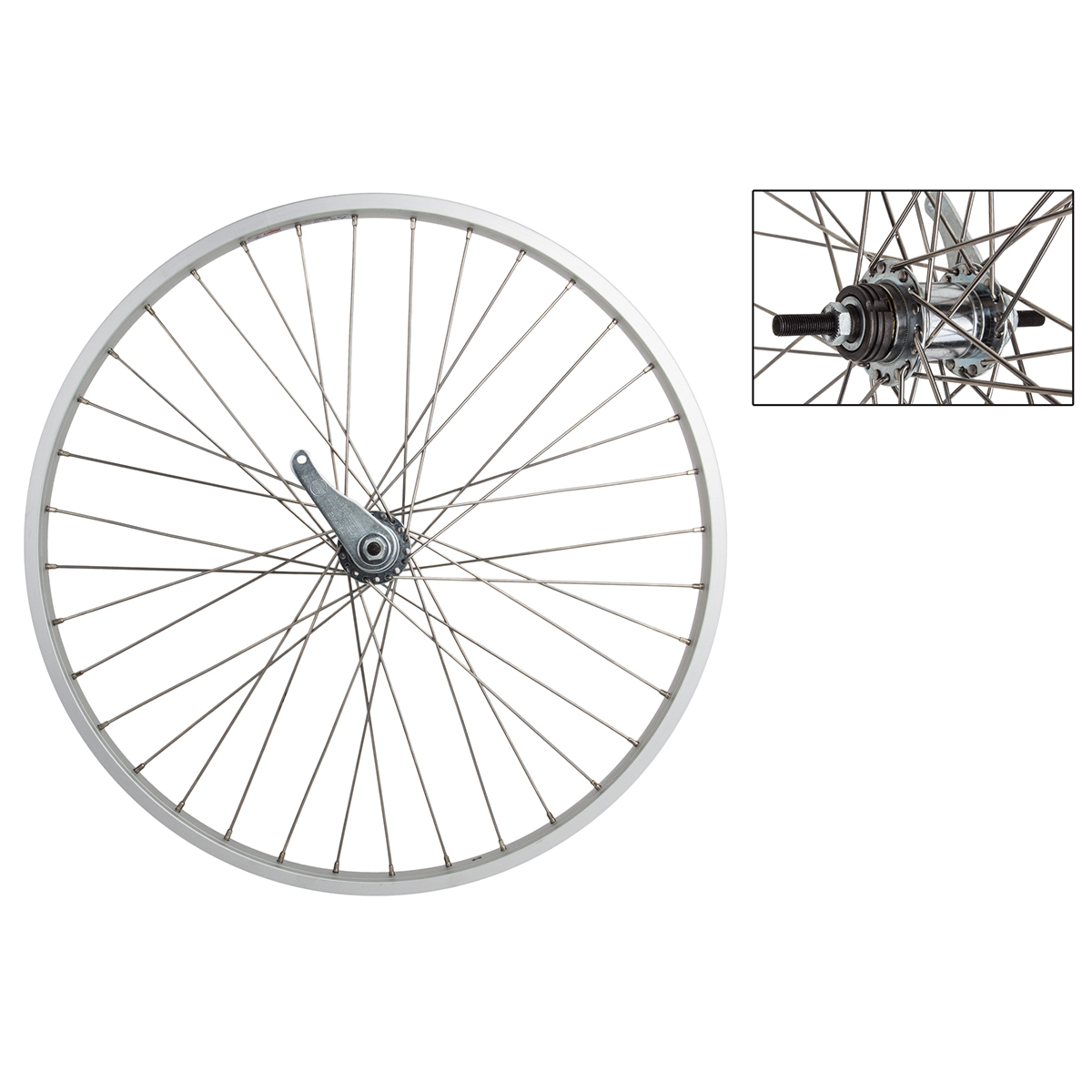 26 inch rear bike wheel with sprocket