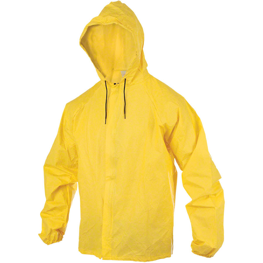 O2 Hooded Rain Jacket with Drop Tail Yellow XL | eBay