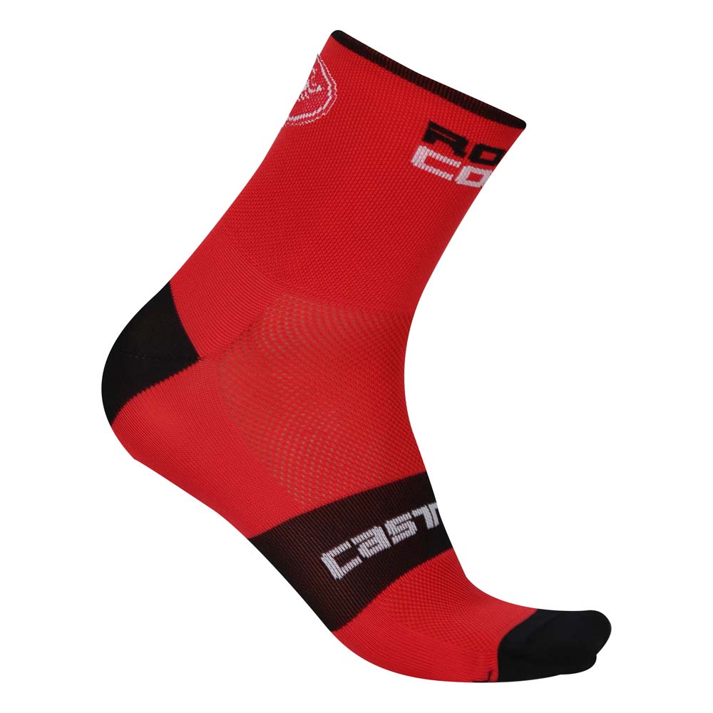 Castelli Rosso Corsa 6 Men's Cycling Socks Red L/XL